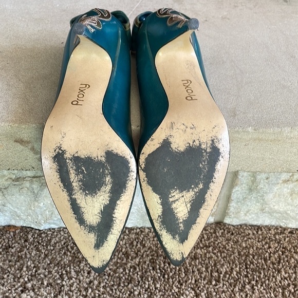 1980s era Proxy heel bow detail sz 6.5 - Picture 9 of 9